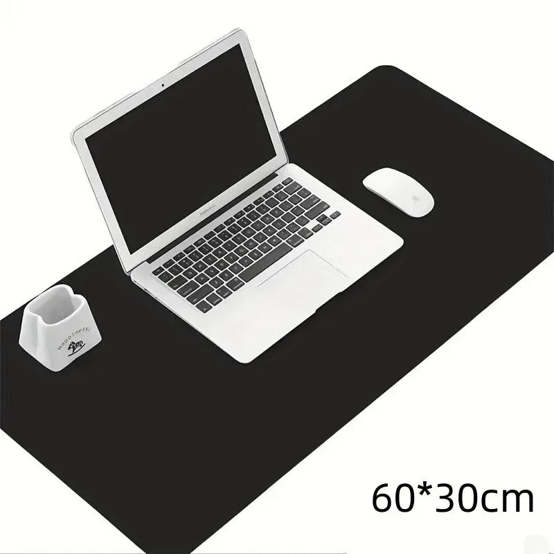 1PC Large 600x300mm Office Desk Protector Mat PU Leather Waterproof Mouse Pad Keyboard Gaming Desktop Accessory
