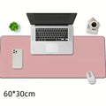 1PC Large 600x300mm Office Desk Protector Mat PU Leather Waterproof Mouse Pad Keyboard Gaming Desktop Accessory
